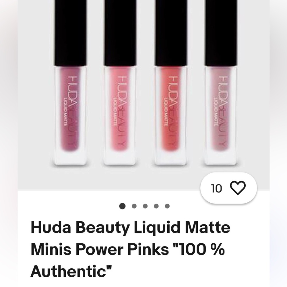 HUDA BEAUTY Power  Pinks Liquid Matte Minis - Vibrant Pink Collection